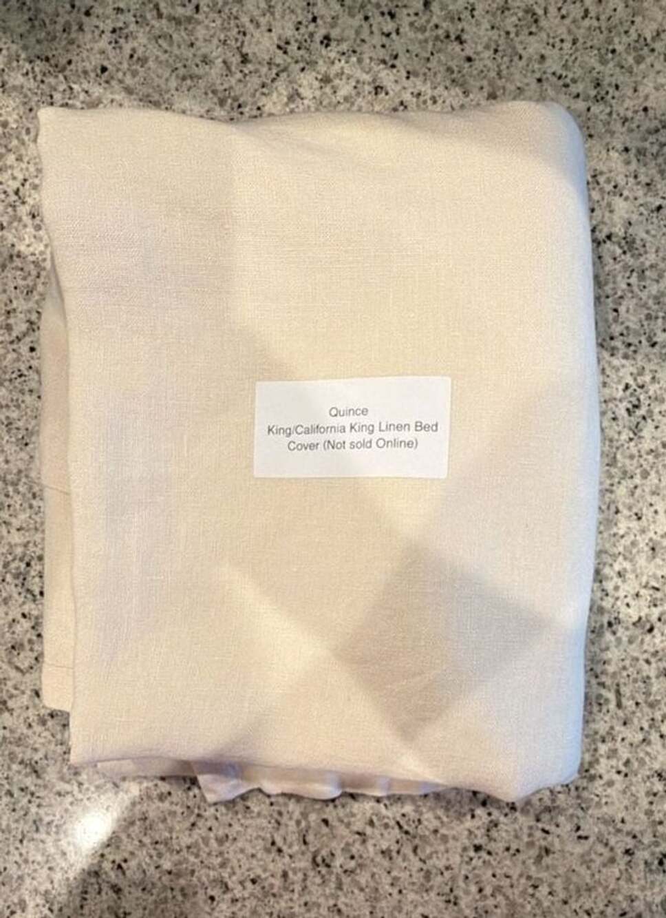 Quince King/California King Linen Bed Cover